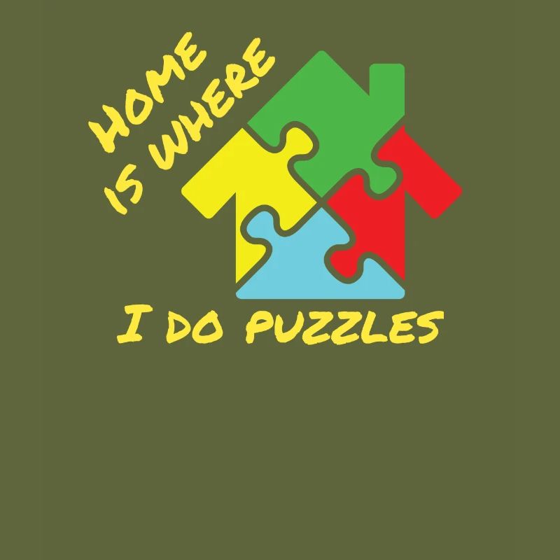 Puzzle Lover Home is Where I Do Puzzles