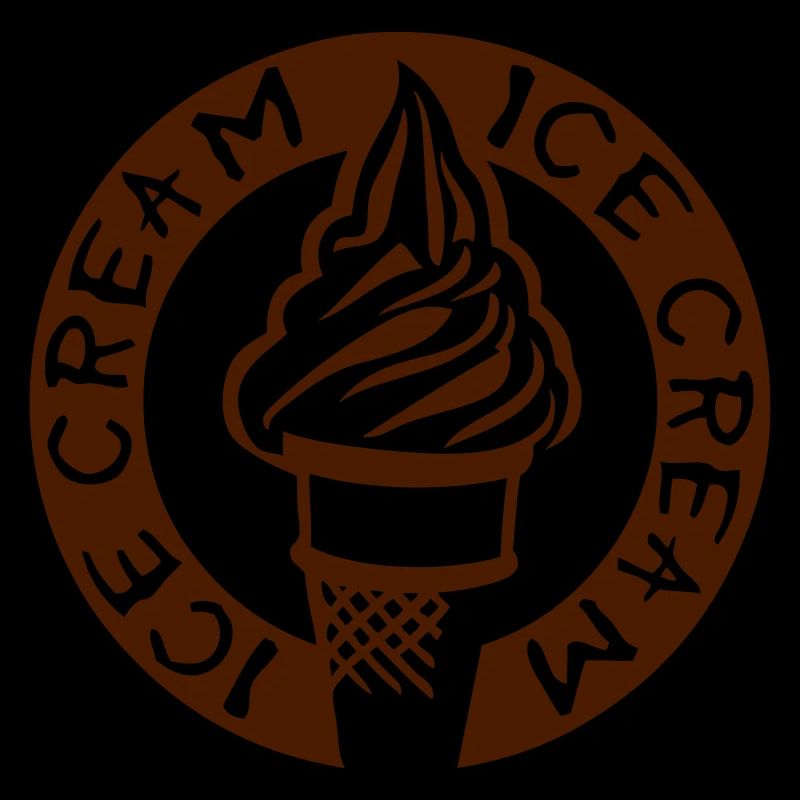 ice cream Logo Eis