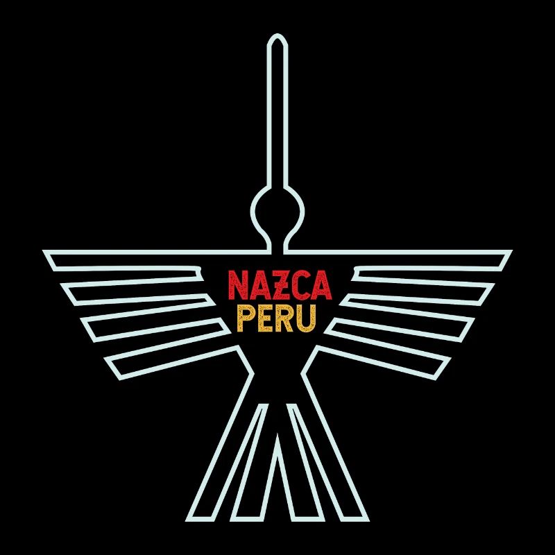 Lignes Inka Nazca Kondor Geoglyphe Pérou - Cadeau