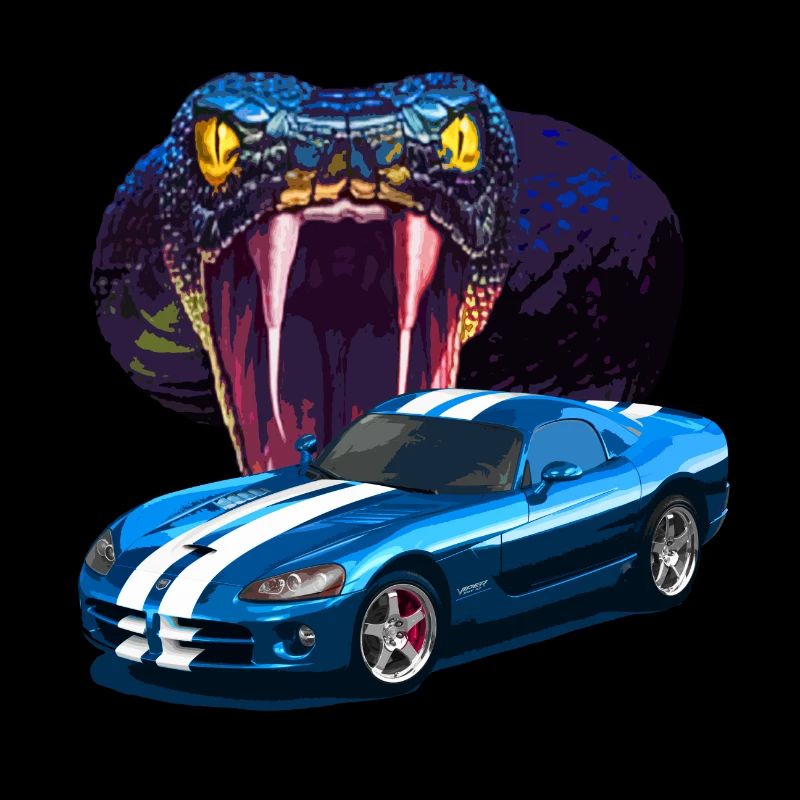 Viper SRT Cyan