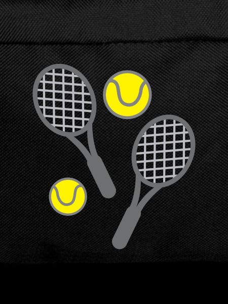 Tennisschläger und Bälle