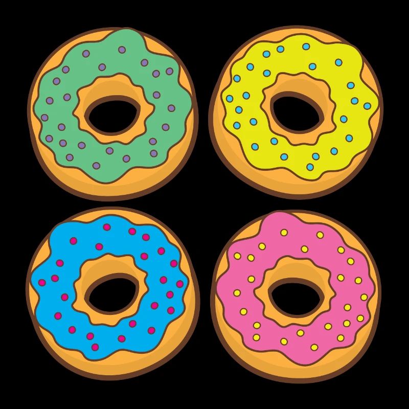 Vier Donuts Donuts
