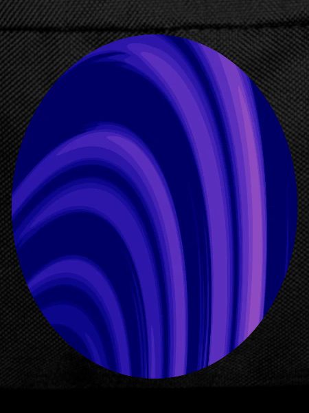 Fractal rings oval