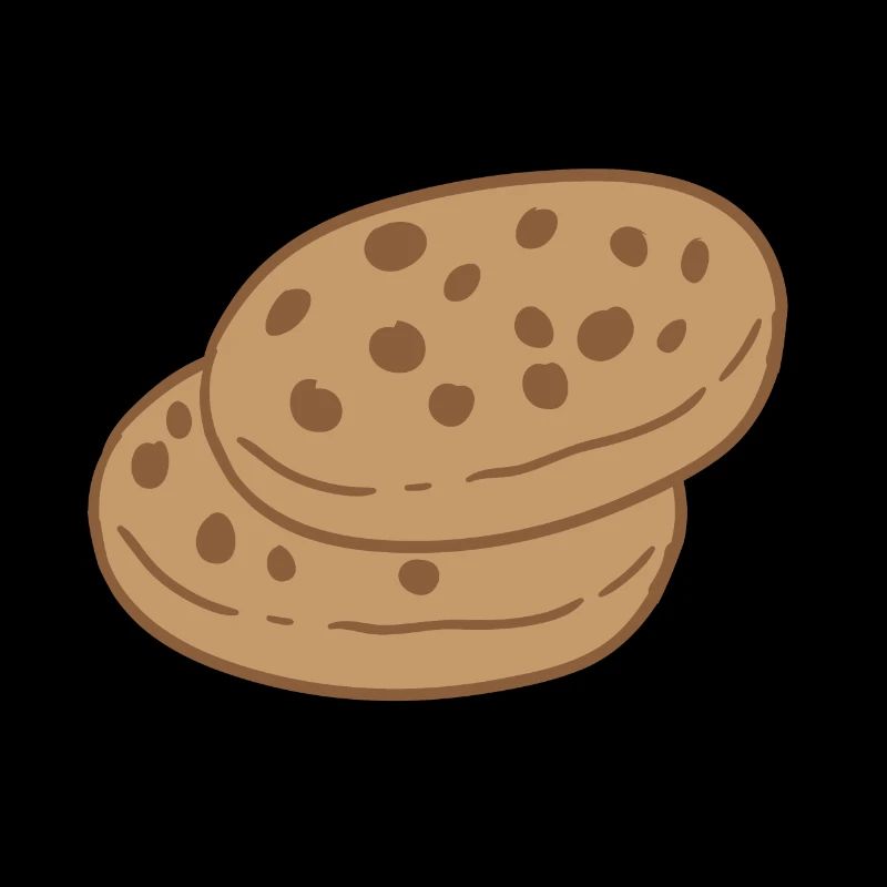 mignons biscuits bruns