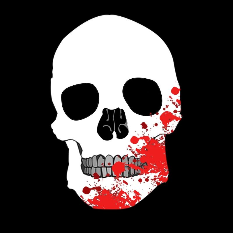 blood skull