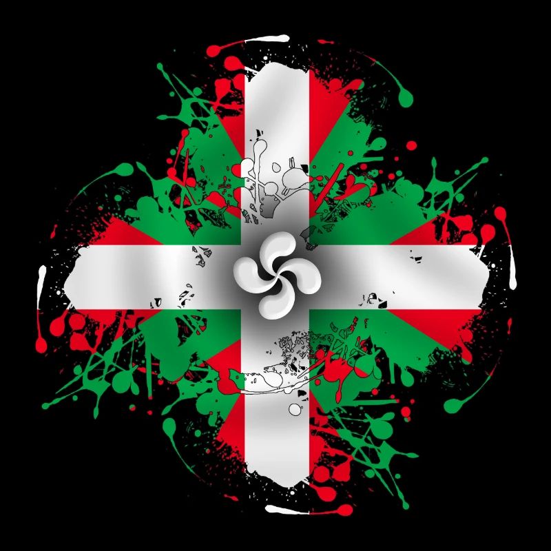 Ddrapeau Basque - Ikurriña