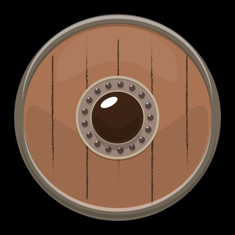 Nowegian Viking Shield Vikings Gift Idea