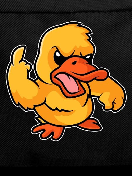 Evil duck