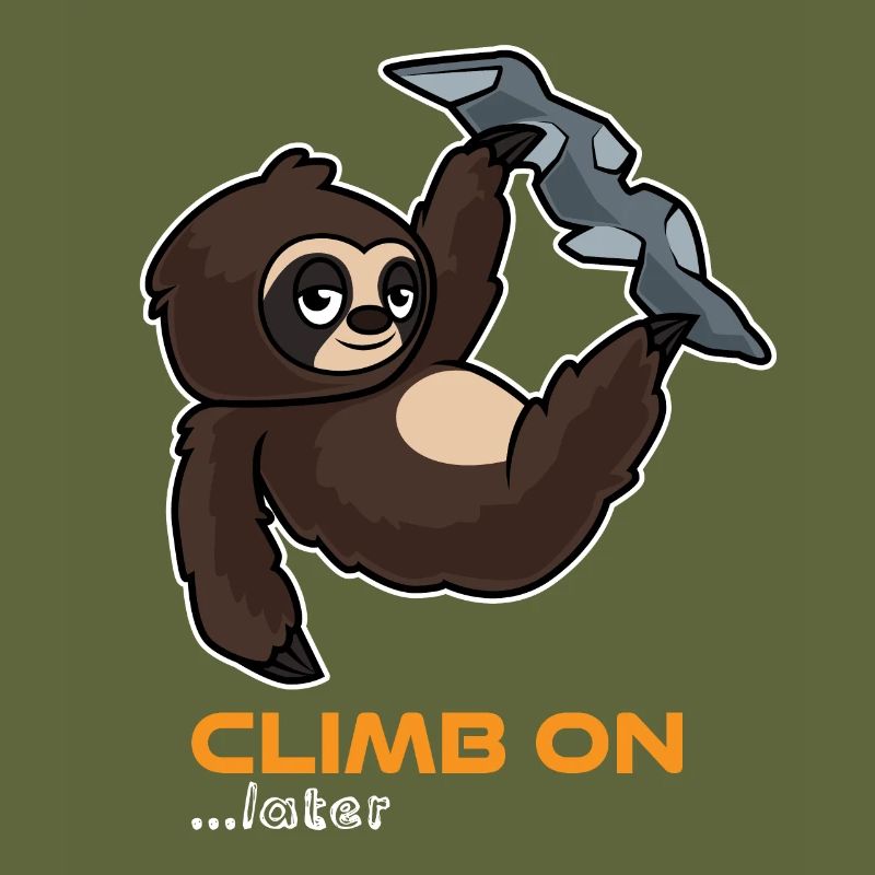 Climbing sloth Funny