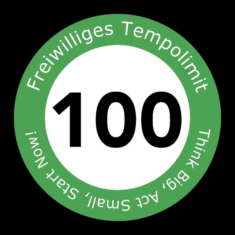 Freiwilliges Tempolimit 100