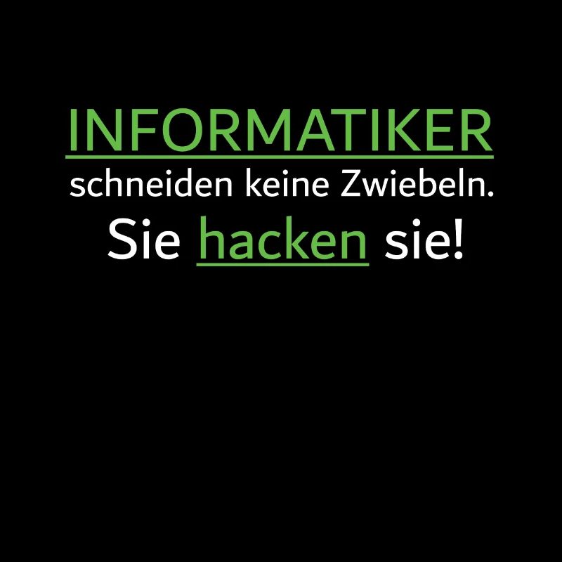 Informatiker Programmierer Hacker