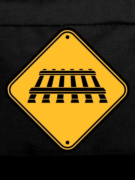 Attention track sign