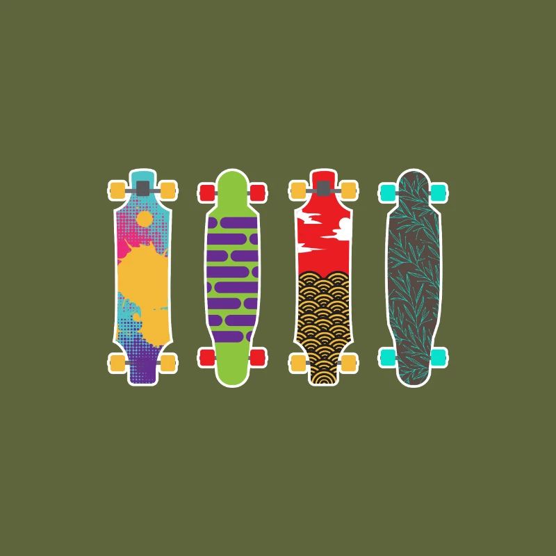 Longboard 4 longboards for longboarders gift