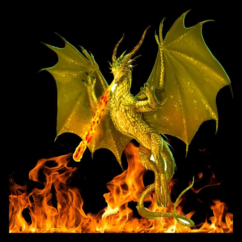 dragon fire fire