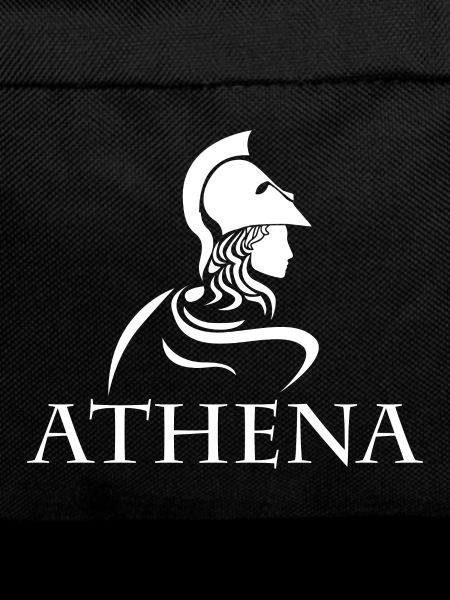 Greek mythology Athena silhouette gift