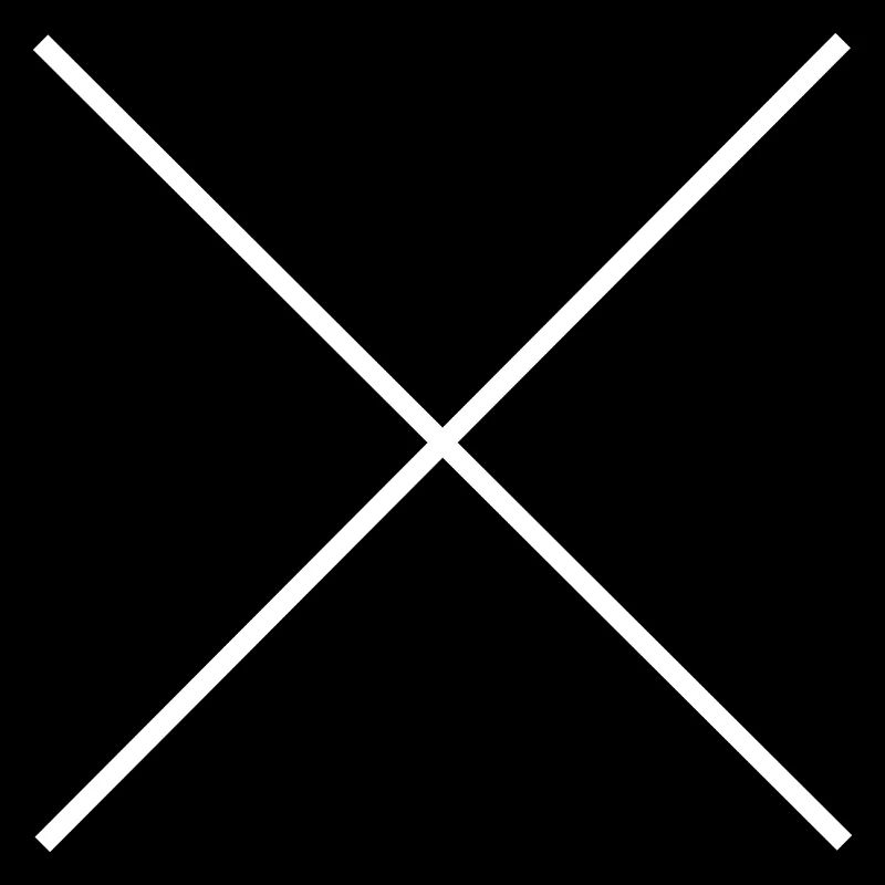 Cross white