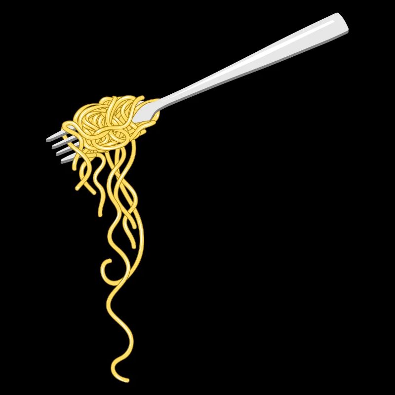 Spaghetti Pasta auf einer Gabel
