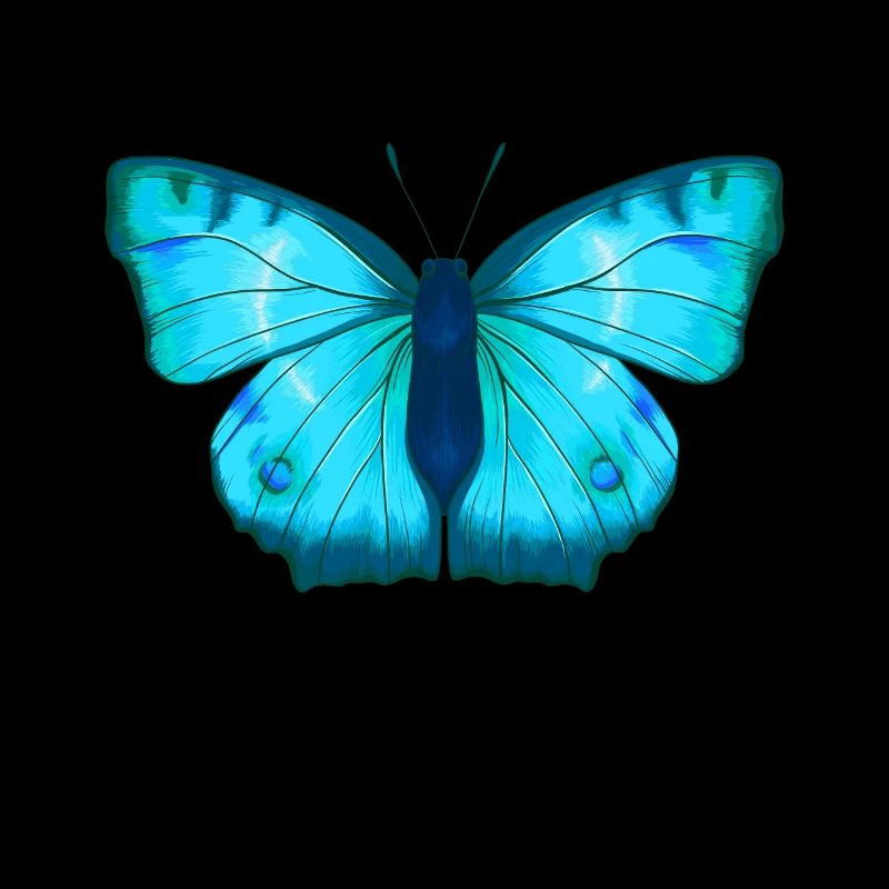 Bleu papillon