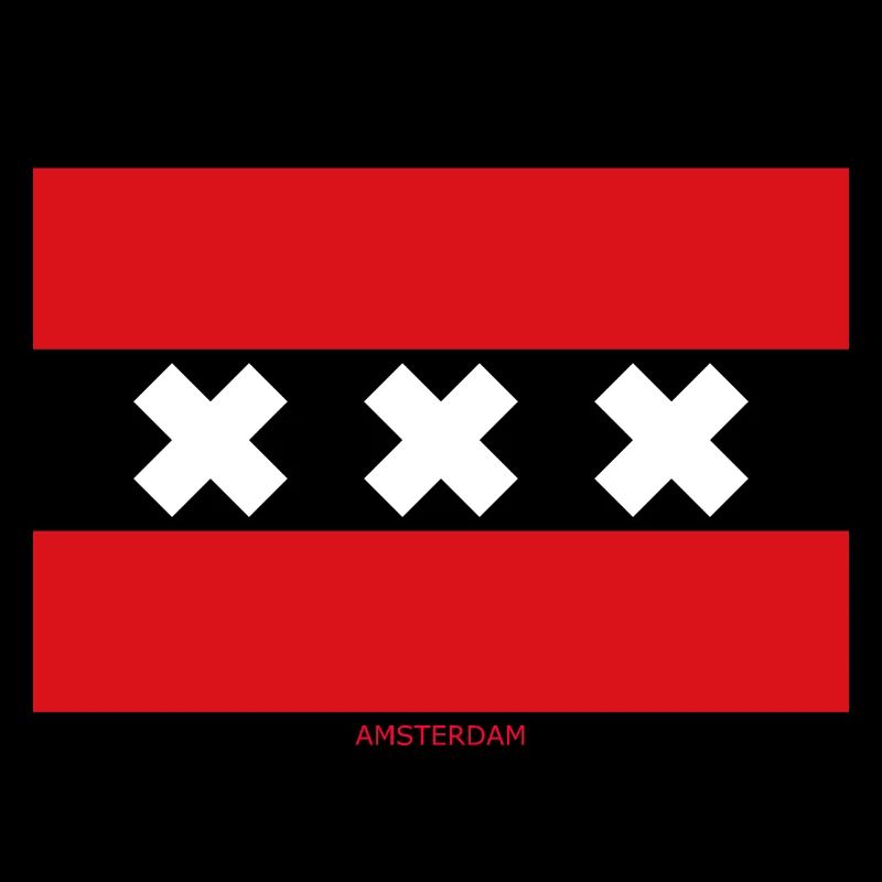 DRAPEAU AMSTERDAM