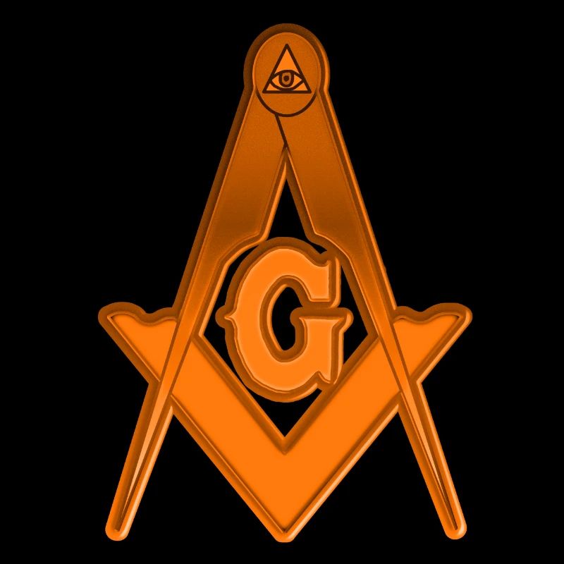 Freemason Compass Bronze