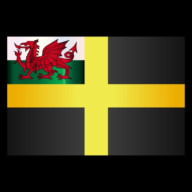 Drapeau de Saint David du Pays de Galles