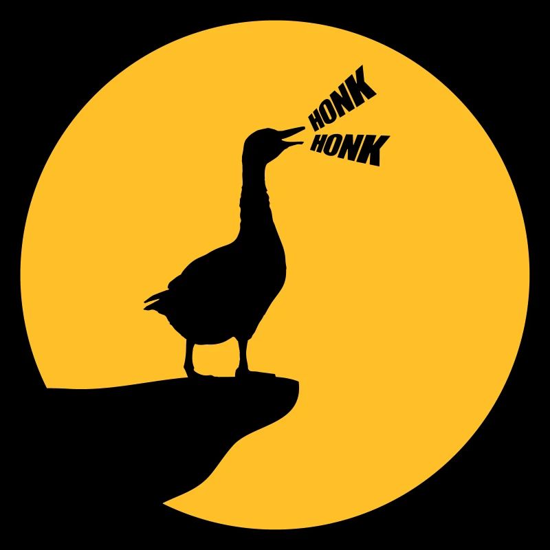 Design moon goose goose
