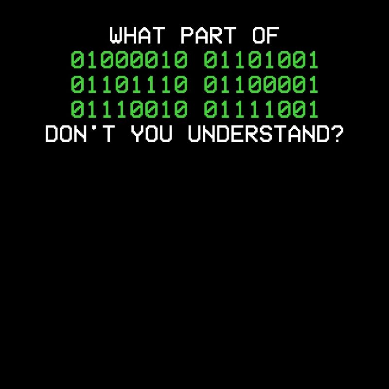 Code binaire programmeur informatique binaire