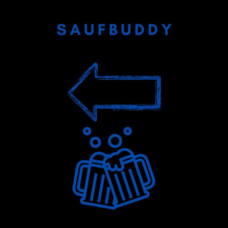 Saufbuddy - Blue