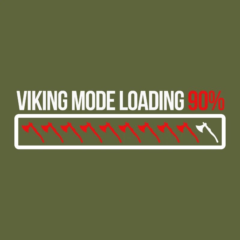 Viking Mode Loading 90% ax gift idea