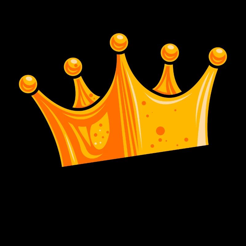 crown icon comic gold king