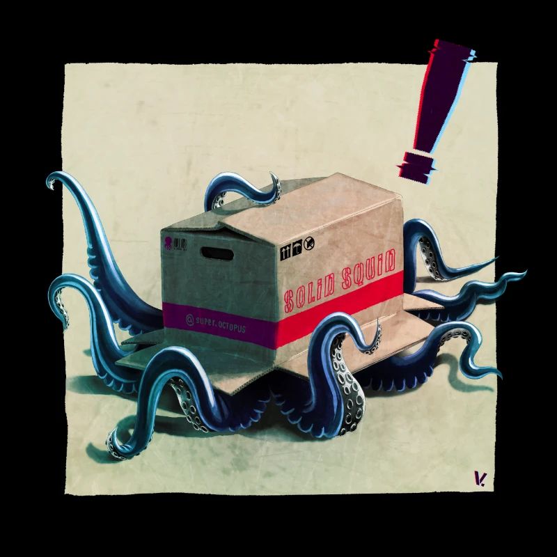 Metal Squid Solid