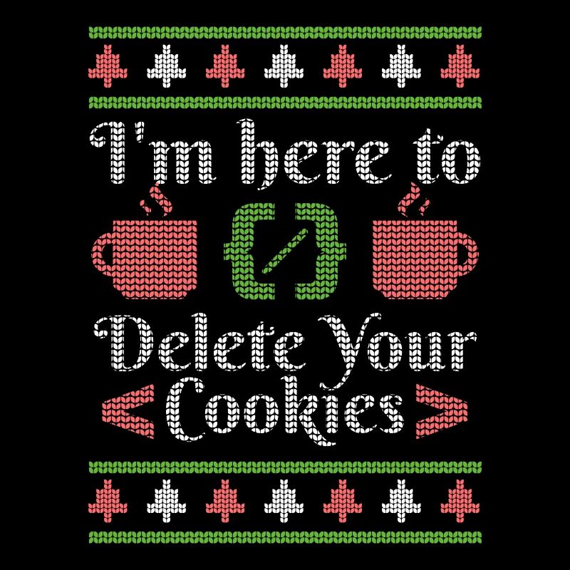 Ugly Christmas Informatic Cookies Programmer