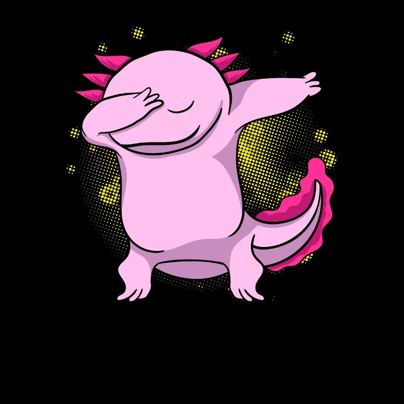 Dabbing Axolotl