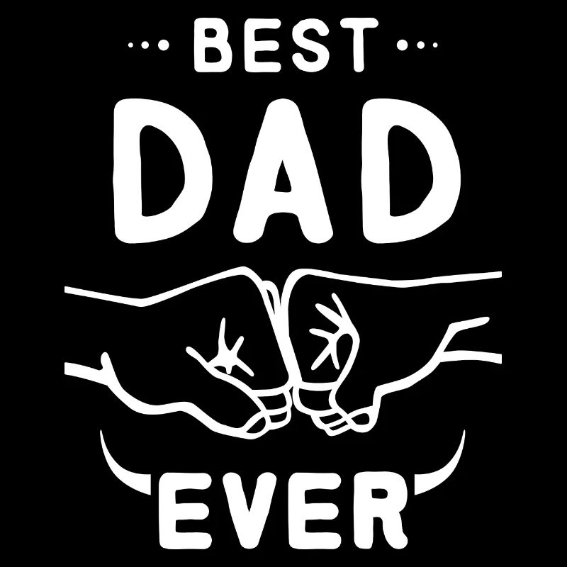 Best Dad Ever! Faust Vater Papa cooles Symbol