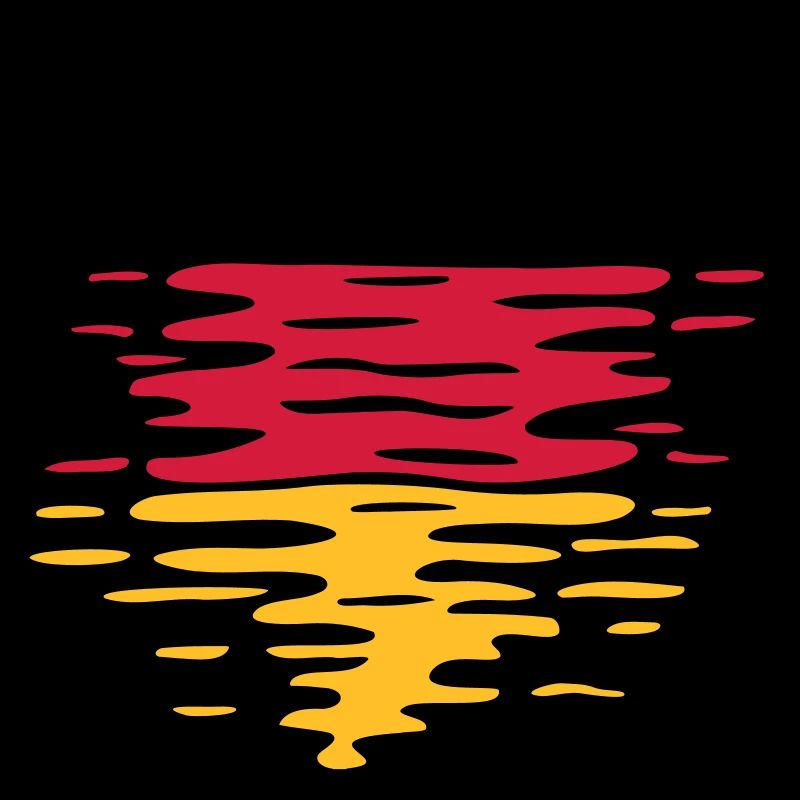 Germany Flag Waves