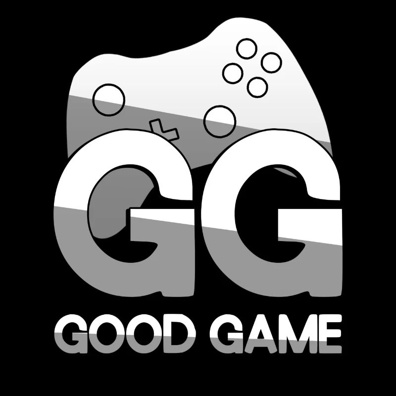 GG GOOD GAME + Controller - Gaming