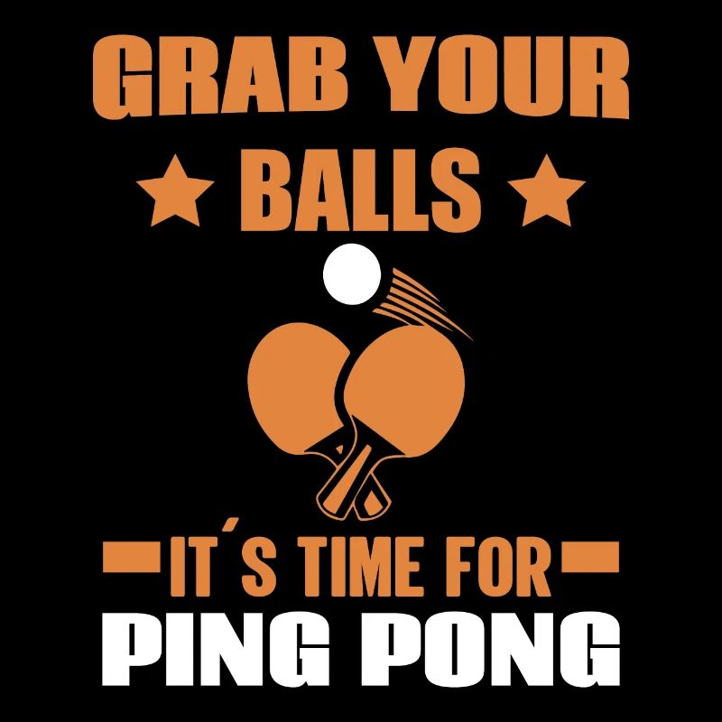 Prenez vos balles Il est temps pour le ping-pong