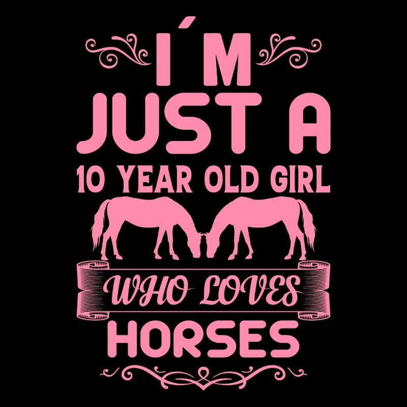 Ich Bin Nur Ein 10-jähriges Mädchen Das Pferde