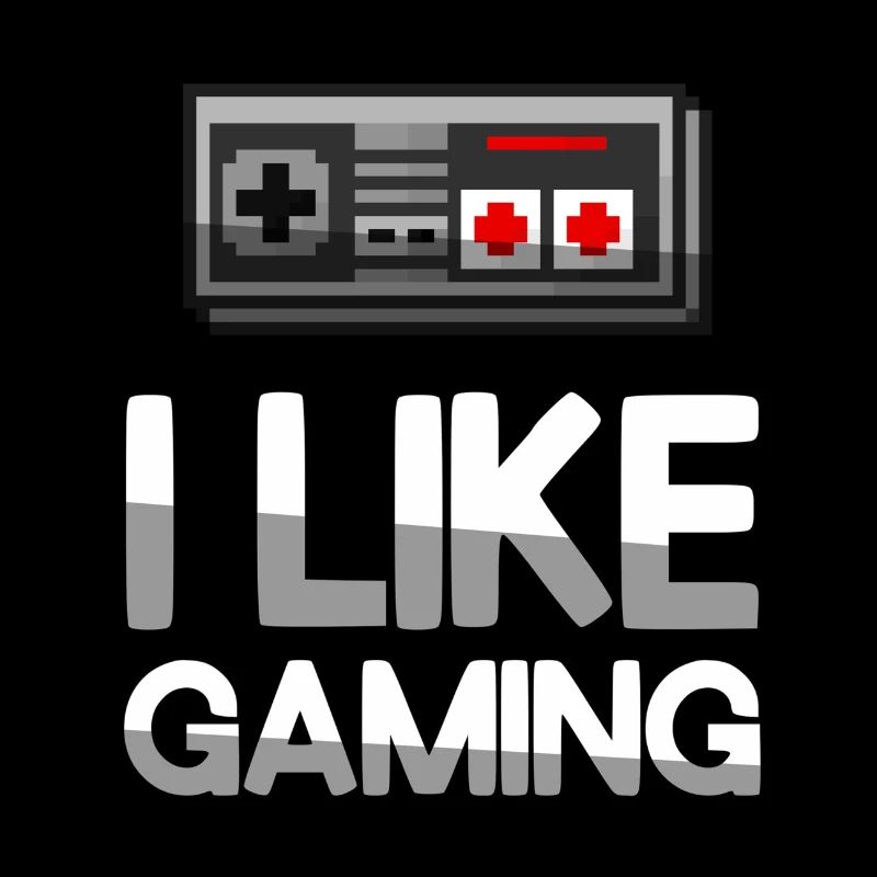 I LIKE GAMING + NES Controller - Gaming
