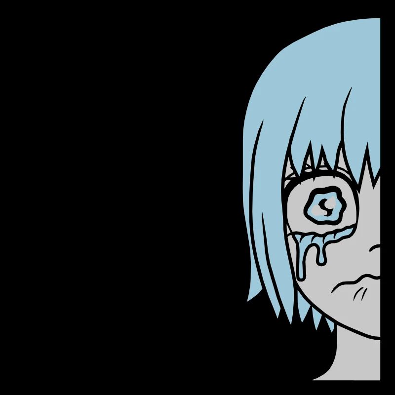 Sad Girl face crying