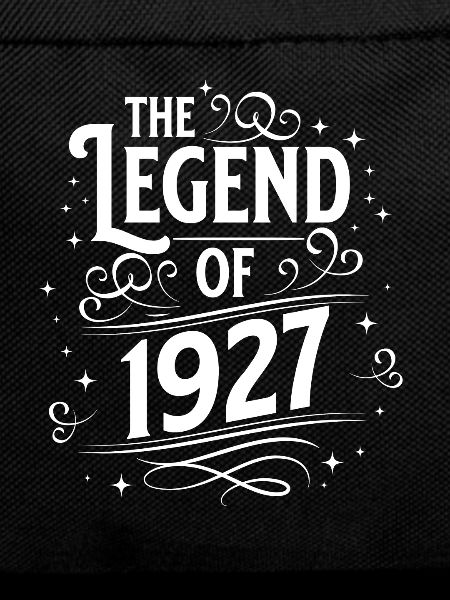 The legend of 1927 birthday