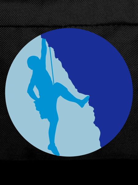 Climb the summit Climbing Silhouette