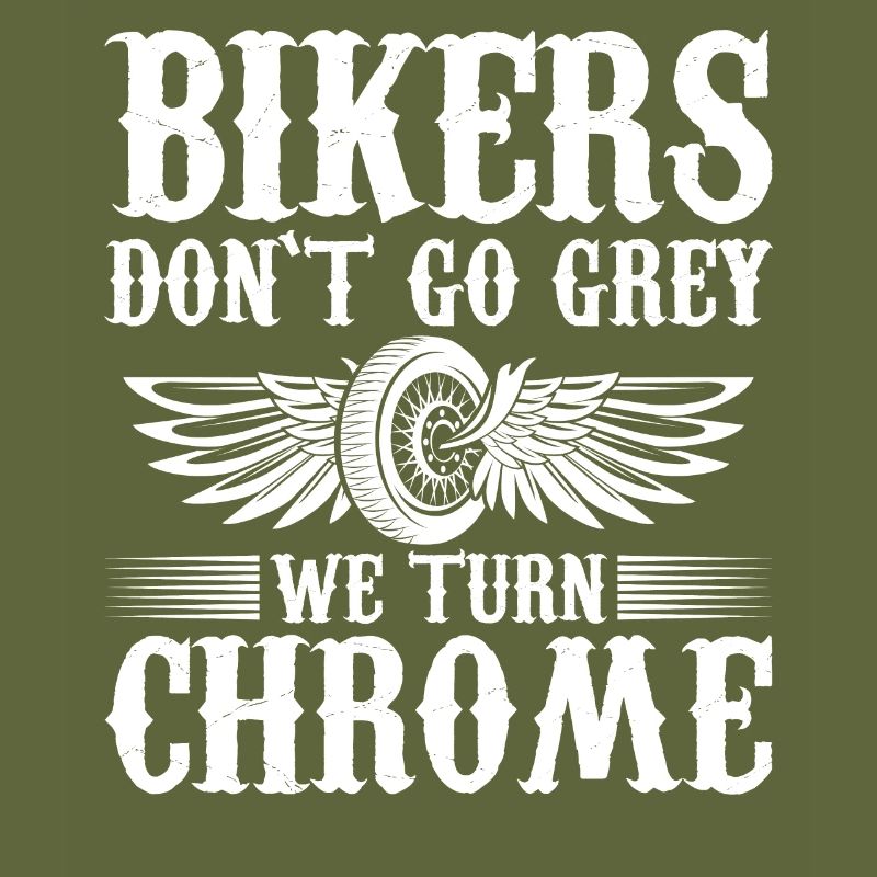 Les motards ne deviennent pas gris il va chromer