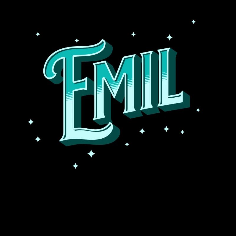 Nom Emil personnalisé