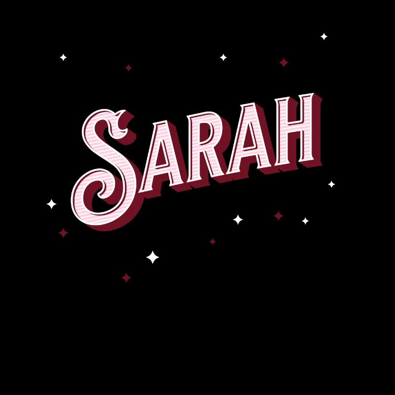 Sarah names personalized