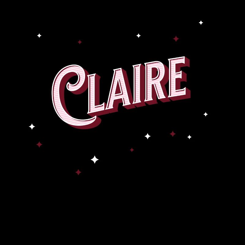 Claire name personalized