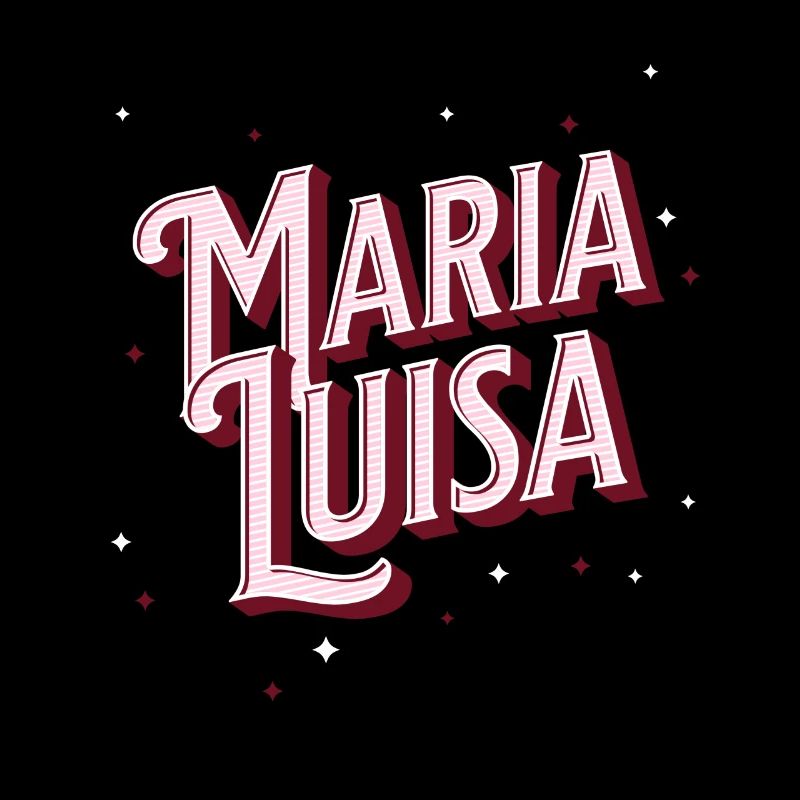 Maria Luisa name personalized