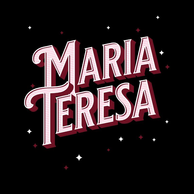 Maria Teresa names personalized