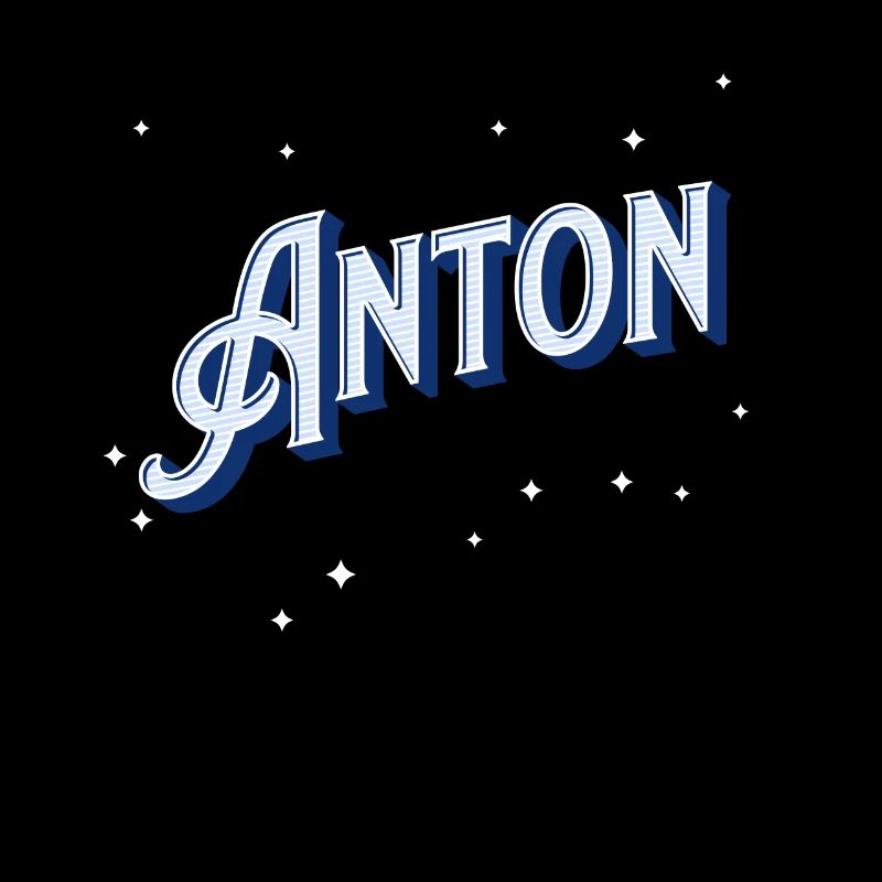 Anton name personalized