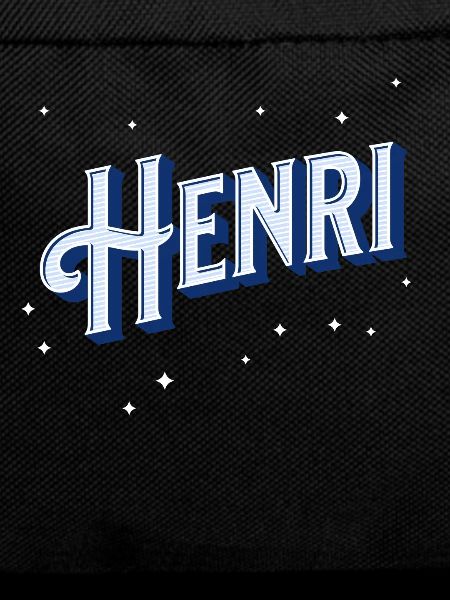 Henri names personalized